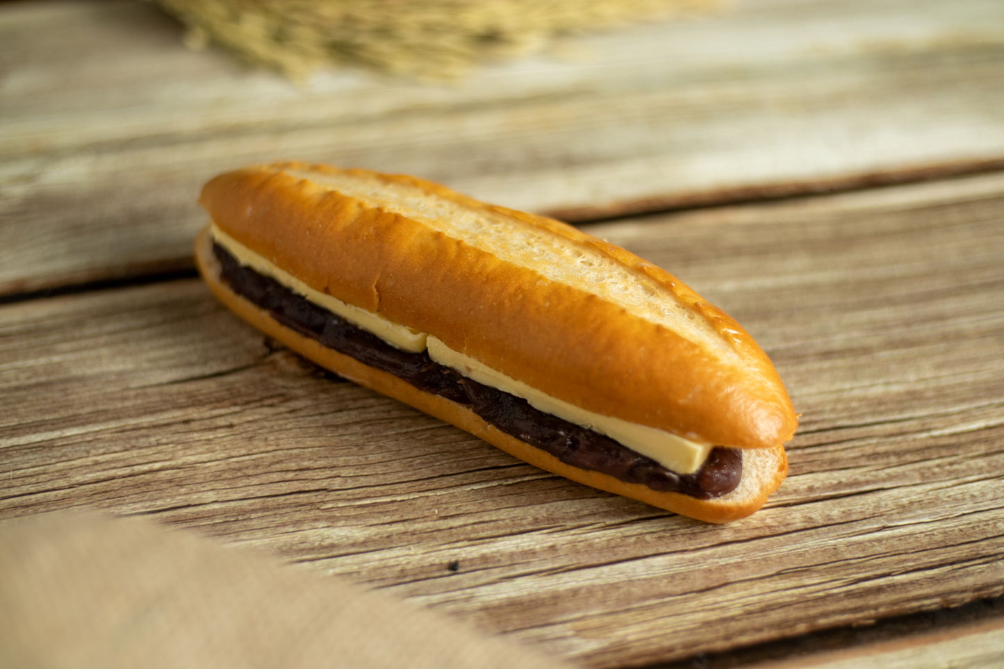 Red bean paste butter sand あんバターサンド
